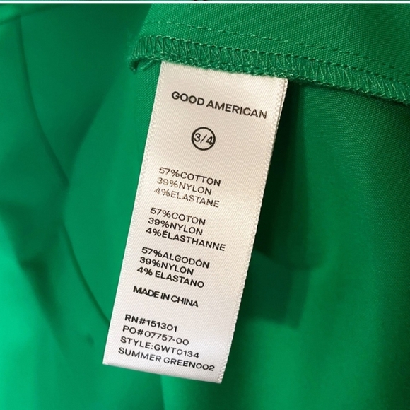 GooD AMERICAN Emerald Green Button Shirt Jacket Shacket Refinery29 XL - Picture 5 of 6